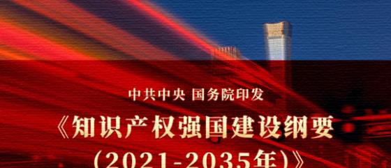 《知识产权强国建设纲要（2021－2035年）》